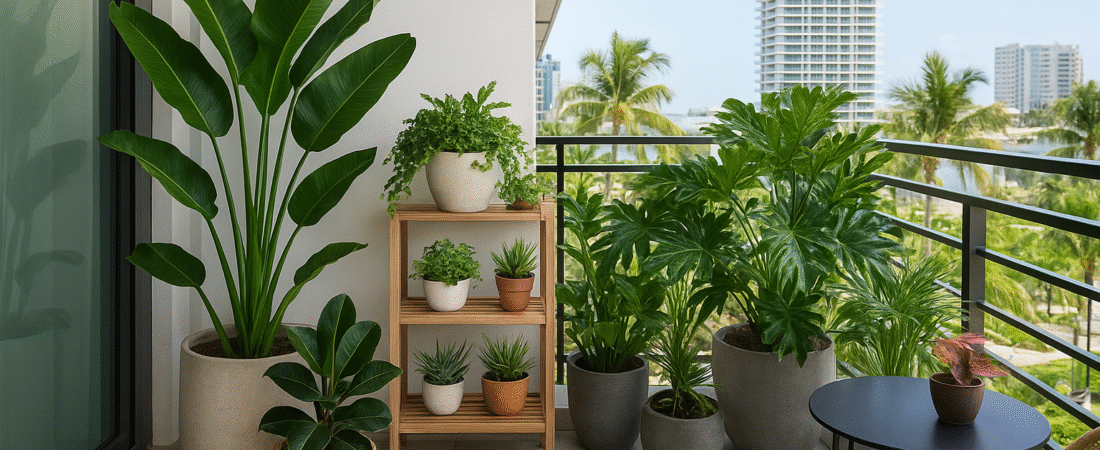 🌿 Urban Garden Miami: 10 Ideas for Balconies & Terraces